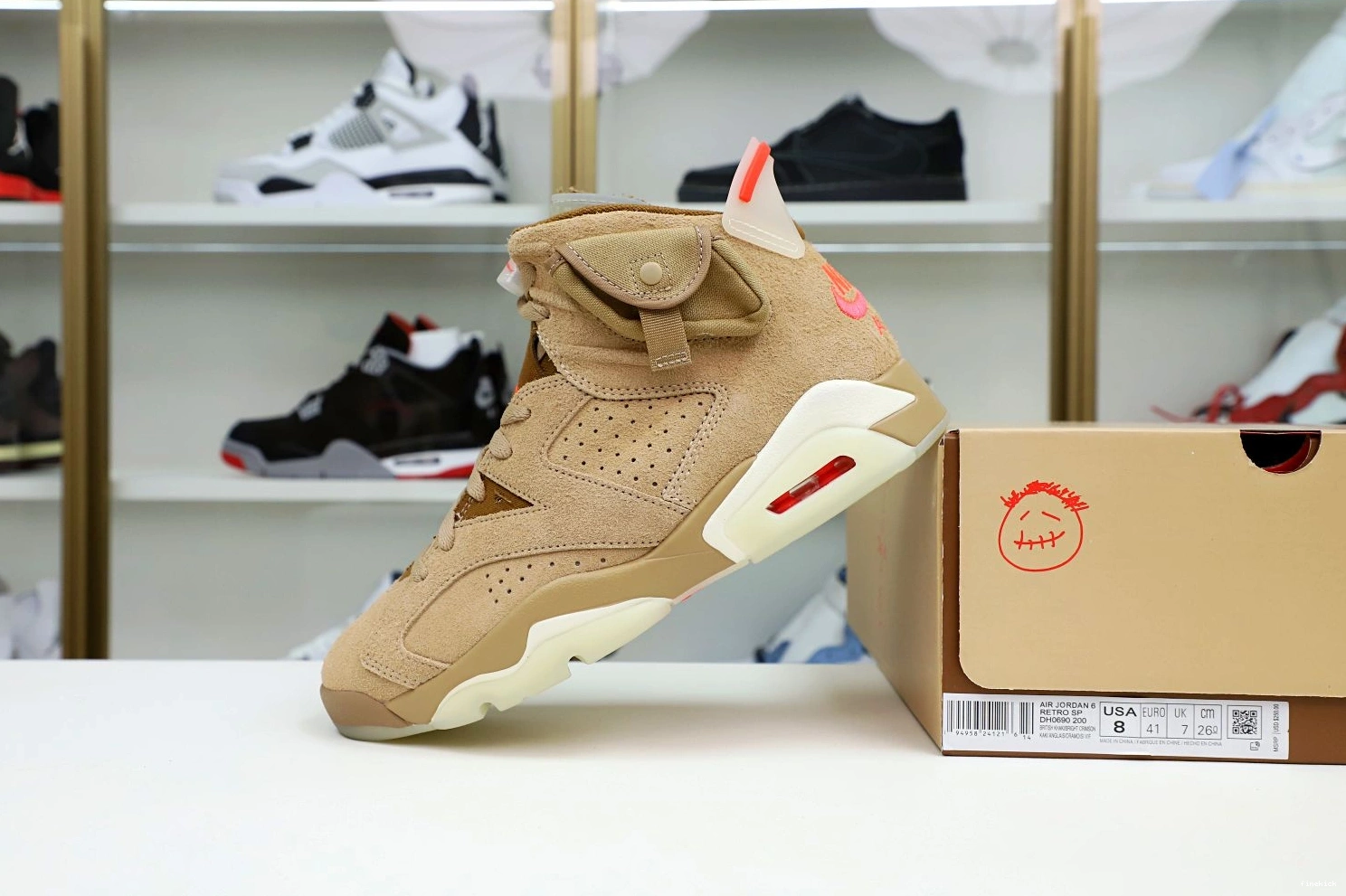 Air Retro SP Travis Jordan Khaki